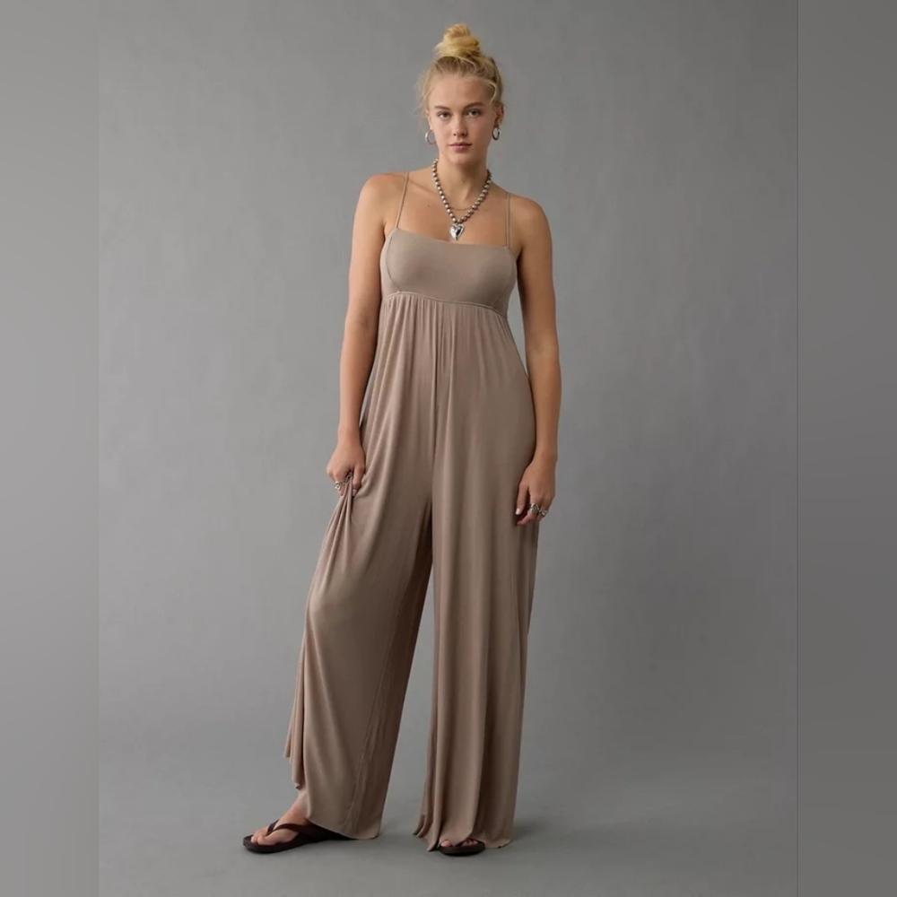 American Eagle Soft And Sexy Empire Waist Jumpsuit
